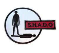 UFO S.H.A.D.O. Emblem Logo 4 Wide Embroidered Patch by First_Look