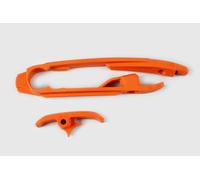 UFO KT04065#127 CHAIN SLIDER SX/SX-F ORANGE KTM SX-F 250 2018