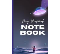 UFO Spaceship Notebook: Fun Galaxy Journal for Boys & Girls (6x9, 200 Lined Pages: Alien & Space-Themed Writing Notebook | Perfect Gift for Students, Kids & Teenagers