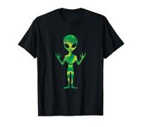 UFO Straniero Extraterrestre Spazio Esterno Carino Alieno Maglietta