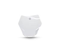 UFO TABELLA PORTANUMERO ANTERIORE GASGAS 450 MC-F 2021-2023 BIANCA