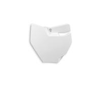 UFO TABELLA PORTANUMERO ANTERIORE GASGAS 65 MC 2021-2023 BIANCA