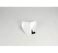 UFO HU03355#041 FRONT NUMBER PLATE TC/FC WHITE HUSQVARNA TE 300 2014