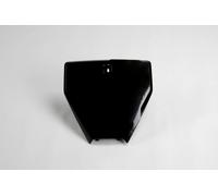 UFO TABELLA PORTANUMERO ANTERIORE HUSQVARNA 250 TC 2017-2018 NERA