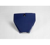 UFO TABELLA PORTANUMERO ANTERIORE HUSQVARNA 125 TC 2016-2018 BLU