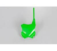UFO TABELLA PORTANUMERO ANTERIORE KAWASAKI KX 450 F 2016-2023 VERDE