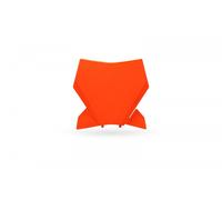 UFO TABELLA PORTANUMERO ANTERIORE KTM 125 SX 2023 ARANCIONE FLUO