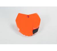 UFO TABELLA PORTANUMERO ANTERIORE KTM 150 SX 2013-2015 ARANCIONE
