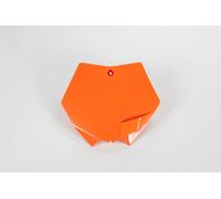 UFO TABELLA PORTANUMERO ANTERIORE KTM 250 SX 2007-2012 ARANCIONE
