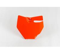 UFO TABELLA PORTANUMERO ANTERIORE KTM 85 SX 2018-2023 ARANCIONE