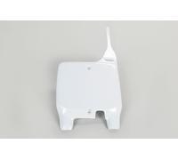 UFO TABELLA PORTANUMERO ANTERIORE SUZUKI RM 125 1999-2000 BIANCA