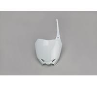 UFO TABELLA PORTANUMERO ANTERIORE SUZUKI RMZ 250 2010-2018 BIANCA