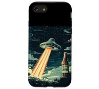 UFO trasmette una birra per gli amanti dello spazio e del partito galattico Custodia per iPhone SE (2020) / 7 / 8
