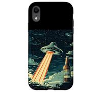 UFO trasmette una birra per gli amanti dello spazio e del partito galattico Custodia per iPhone XR