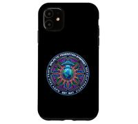 UFO UAP Space Alien Ambasciata Roswell Exploration Emblem Custodia per iPhone 11