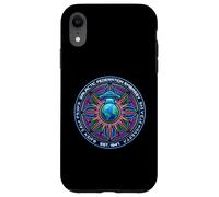 UFO UAP Space Alien Ambasciata Roswell Exploration Emblem Custodia per iPhone XR