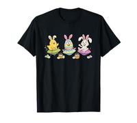 UFO UFO Bunny Easter Egg Kids Mens Womens Easter Day Maglietta