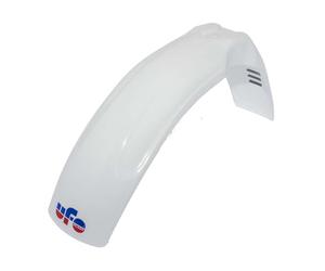 UFO Vintage Parafango Anteriore Universale Per MX Enduro 79-83 Bianco
