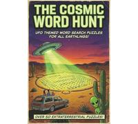 UFO Word Search Puzzle Book: Easy to Read Print about UFOs, Aliens, Flying Saucers and More | 6x9 inches, 110 pages | 50+ Puzzles... Gift for Vacations, Holidays and Free Time