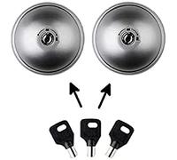 UFO3 Smart Duo Meroni Set 2 pezzi, Serratura per Vano Carico Furgoni