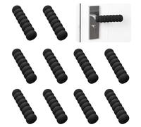 UFURMATE 10 coperture per maniglie delle porte, in morbida schiuma EVA, antistatiche, di sicurezza, per la primavera e l'inverno, colore: nero