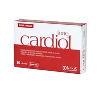 UGA Nutraceuticals Cardiol Forte - Integratore per il controllo del colesterolo, 30 capsule molli