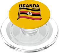 Uganda Forever Bandiera dell'Uganda PopSockets PopGrip per MagSafe