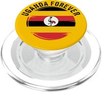 Uganda Forever Bandiera dell'Uganda PopSockets PopGrip per MagSafe