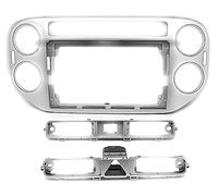 UGAR 7 Pollici / 9 Pollici Compatibile per Volkswagen Tiguan 2011-2016 Doppio Kit Mascherine Telaio per Veicoli