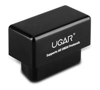 UGAR Mini scanner Bluetooth OBD II per unità di testa Android, lettore di codice luce motore di controllo automatico strumento diagnostico supporta Torque Pro, OBD Fusion, app scanner auto