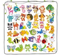 UGBO Diamond Painting Bambini Kit Creazione Mosaico Stickers Pittura Diamante 5D Fai Da Te Adesivo Animali Diamantini Crystal Art Mosaici per Bambini Adulti Principianti (40 Pezzi)