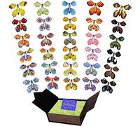 UGBO Magico Volante Farfalla Magici Flying Butterfly Toy Farfalla Volante di Carta Sorpresa Farfalle Adatto per Regali di Compleanno Carte Regalo Regali A Sorpresa 30 PCS