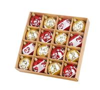 UGDOUS 16 Pezzi di Palline di Natale for Decorazioni Natalizie, Adatte for Decorazioni domestiche di Halloween(Style-2)