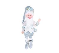 UGDOUS Elfi di Natale Decorazioni for L'Albero di Natale Figurina di Bambola dal Naso Lungo Decorazione da Parete for Feste(N)