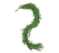 UGDOUS Ghirlanda di Natale Artificiale in Pino Norfolk, Ghirlanda Verde, Decorazione for la casa, Accento Festivo for la casa(Multi)