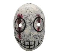 UGDOUS Maschera in lattice regolabile for Dead by Daylight, accessorio for costume cosplay di Halloween, maschera for feste(Red B)