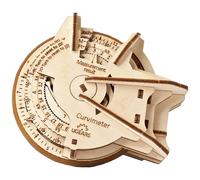 UGEARS curvimetro meccanico in legno STEM - puzzle 3D (opisometro)
