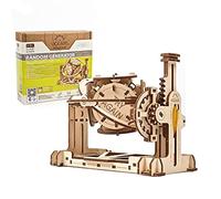 UGEARS Puzzle 3D STEM Lab - Generatore Casuale STEM In Legno - Puzzle Kit Fai Da Te in Legno Con App - Kit Di Costruzione Puzzle 3D Legno - Modellini Da Costruire Per Adulti e Bambini 8+