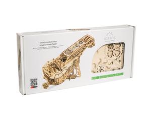 UGEARS - GHIRONDA IN LEGNO - HURDY GURDY - MODELLO MECCANICO 70030 SCALA1:1