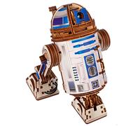 UGEARS Star Wars ™ R2-D2 ™ - puzzle 3d in legno, modellismo da costruire adulti, modellini auto, rompicapo adulti, puzzle di legno, costruzioni, Puzzle Star Wars Regalo Costruzioni Meccaniche, r2d2