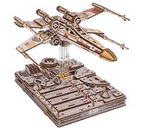 UGEARS Star Wars ™ Luke Skywalker’s X-Wing Starfighter ™ Puzzle 3D - Modellini Da Costruire Star Wars Puzzle 3D Legno - Modellismo Da Costruire Adulti Costruzioni Meccaniche - 455 Pezzi