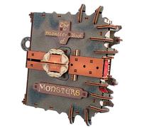UGEARS Harry Potter Il Libro Mostro dei Mostri - Puzzle 3d Legno, Modellismo da Costruire Adulti, Buono Regalo Amazon, Hobby Creativi Adulti, Modellino da Costruire per Appassionati, Costruzioni Legno