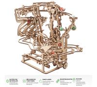 UGEARS Kettenbahn Pista Biglie Modellismo 3D Legno Puzzle Kit 70156