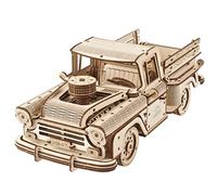 UGEARS Kit Modellino Auto da Costruire - Classico Pickup Lumberjack anni 1950 Puzzle 3D in Legno - Modellismo per Adulti - Puzzle in Legno per Adulti - Puzzle 3D in Legno, Modellini da Costruire