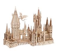 Ugears puzzle 3D in legno castello di Hogwarts HARRY POTTER