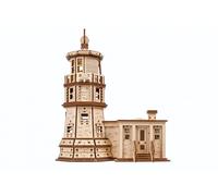 Ugears puzzle meccanico 3D in legno faro Split Rock