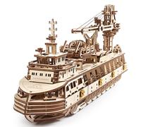 ugears puzzle meccanico 3D in legno nave di ricerca