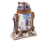 UGEARS Star Wars ™ R2-D2 ™ - puzzle 3d in legno, modellismo da costruire adulti, modellini auto, rompicapo adulti, puzzle di legno, costruzioni, Puzzle Star Wars Regalo Costruzioni Meccaniche, r2d2