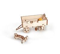 UGEARS Tractor Trailer, Puzzle 3D, Marrone, 70006