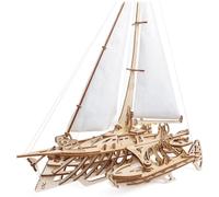 Ugears puzzle 3D Trimaran Merihobus